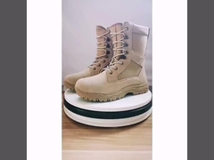 Botas de trabalho de segurança Botas de combate a incêndios florestais Botas de combate a incêndios florestais de borracha Botas de segurança Kevlar