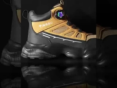 Sapatos de segurança na construção