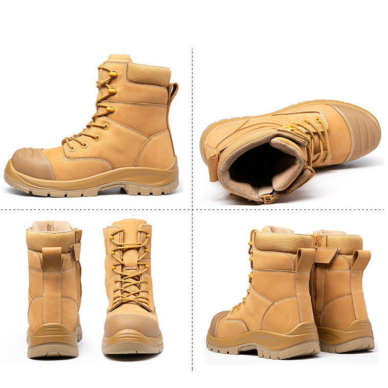 Últimos blogs da empresa sobre As botas de segurança em couro bovino de primeira camada estão aqui BX2654