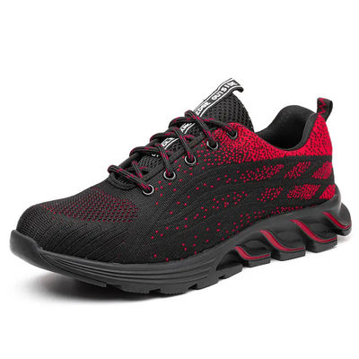 comprar Sapatos de segurança de uso casual para homens respiráveis Leve com dedo de aço / placa UE Kevlar online manufacture