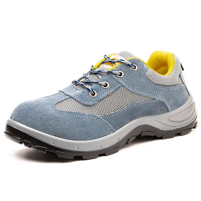 comprar Sapatos de segurança industrial respiráveis de couro amarelo botas para homens online manufacture