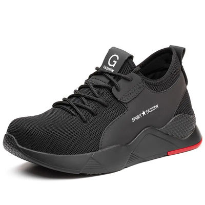 comprar Sapatos de trabalho de pé de aço, sapatos de segurança esportivos com tecido de malha. online manufacture
