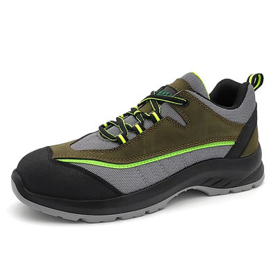 comprar Sapatos de segurança de couro genuíno de pé de composição impermeável Sapatos de trabalho casual de corte baixo online manufacture