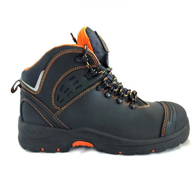 comprar Sapatos de segurança de couro Nubuck S3 para homens Botas impermeáveis para tornozelos online manufacture