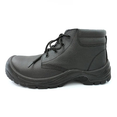 comprar Calçados de segurança industrial de couro genuíno, homens, botas de trabalho de aço online manufacture
