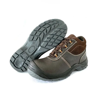 comprar Calçados de segurança de trabalho de aço preto Calçados de calçados de aço de couro unisex ESD online manufacture