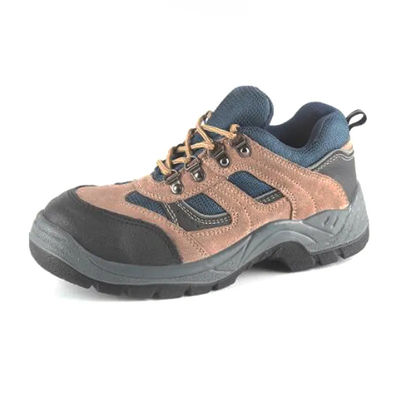 comprar Calçados de segurança confortáveis de couro de camarão de aço para o exterior Botas de pé de aço Marrom online manufacture