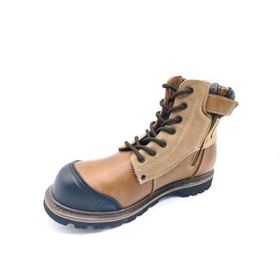 comprar Botas Martin com Biqueira de Aço, Estilo com Bico Redondo e Sola de Borracha para Suporte no Tornozelo online manufacture