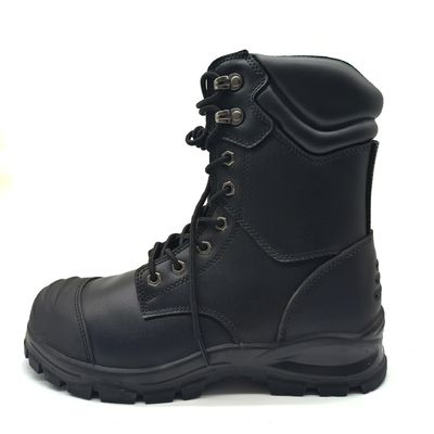 comprar Mid Top Style Martin Boots Anti Impacto / Anti Punção TPU Toe Cap Boots Preto online manufacture