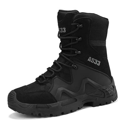 comprar Botas de trabalho tático masculino Preto Amarelo Botas de caminhada online manufacture