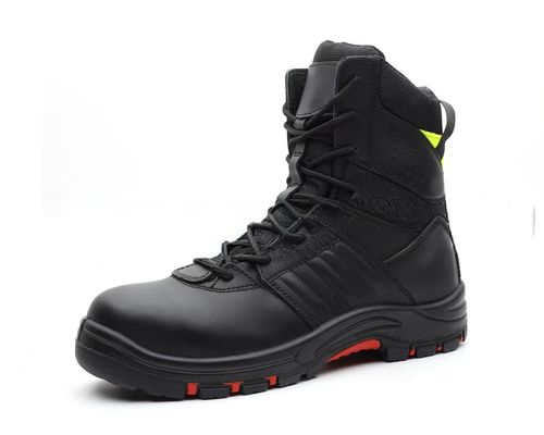 comprar Botas de segurança anti-punção de bombeiros Unisex Botas de trabalho de aço à prova de fogo online manufacture