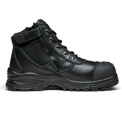 comprar Botas de segurança de pé de aço padrão SBP de couro corrigido de camada superior corrigida online manufacture