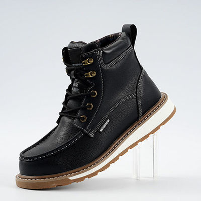 comprar Sapatos de trabalho anti-resistentes com sola de moldagem por injeção de PU e sola média de Kevlar online manufacture
