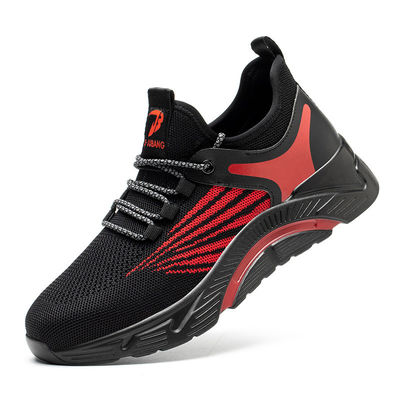comprar Color Summer Flying Knit Industrial Work Boots sapatos de pé de aço Kevlar online manufacture