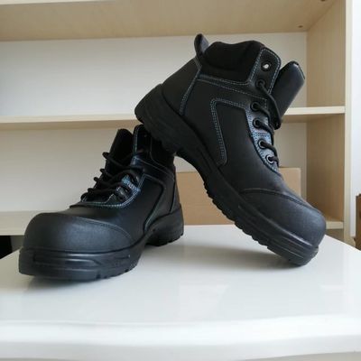 comprar Sapatos de Segurança com Entressola de Kevlar em Couro Genuíno para Trabalho de Segurança OEM online manufacture