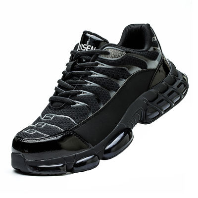 comprar OEM Construction Safety Shoes Microfiber Flyknit Work Shoes Steel Toe Anti Smashing Kevlar TPU Sole Safety Shoes online manufacture