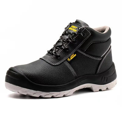 Segurança no trabalho Sapatos impermeáveis Unisex Sapatos de trabalho com dedos de aço