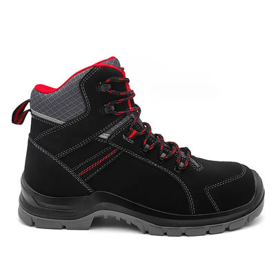 S3 Botas de segurança de couro genuíno para homens Sapatos de segurança respiráveis para o trabalho