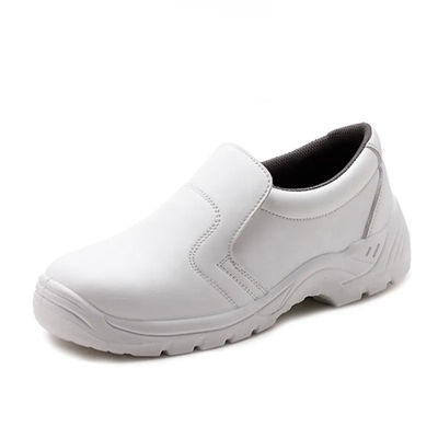 Slip On Sapatos de Segurança de Enfermagem ESD Sapatos de Sala Limpa Resistentes a Produtos Químicos