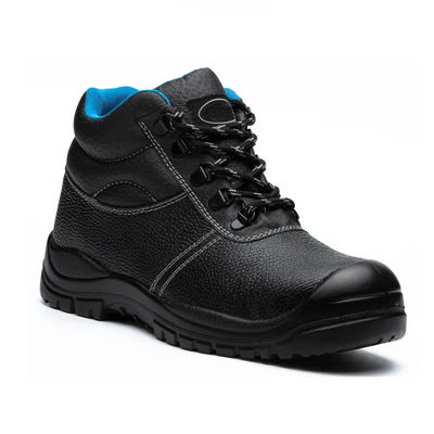 Sapatos de segurança de couro resistentes para mulheres