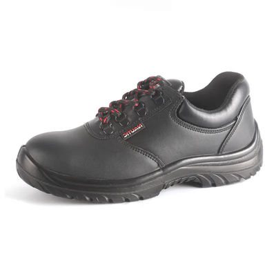 Sapatos de segurança industrial pretos Sapatos de segurança impermeáveis para homens