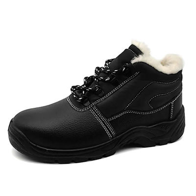 Calçados de Inverno de Segurança Industrial Unisex Linhas de Lana Calçados de Inverno Anti-Perfuração