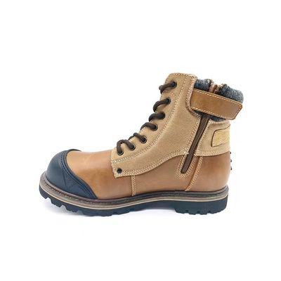 Botas de estilo amarelo Martin Anti-impacto / Anti-punção Botas de proteção de dedos