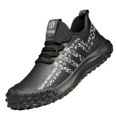 Calçados de segurança de cozinha unisex Anti-quebra-cabeça Slip On Calçados de trabalho SRC durável