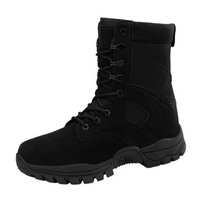 Botas táticas de deserto médias altas grandes botas de combate de resgate de caminhada