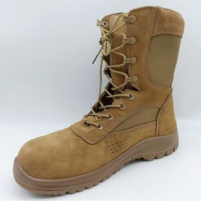 Botas táticas de deserto ao ar livre de camisa alta