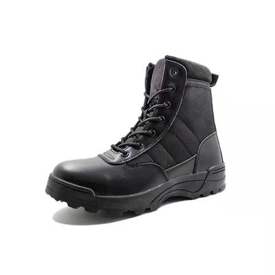 High Top Desert Combat Boots Calçado tático para caminhadas e absorção de choques