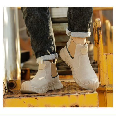 Sapatos de segurança de sola média de Kevlar para proteção máxima em ambientes de trabalho difíceis