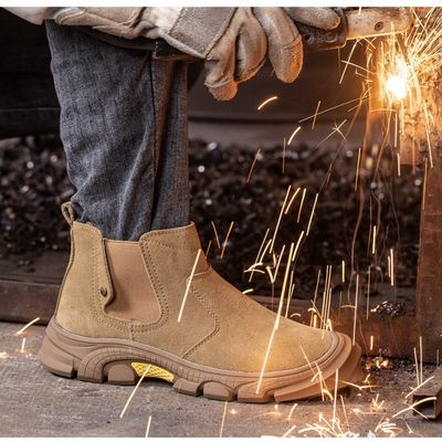 Sapatos de segurança de saldagem de pés de aço Kevlar