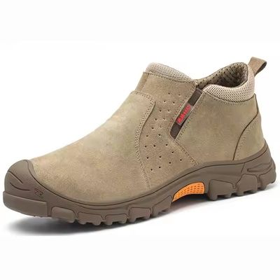 Sapatos de Trabalho com Biqueira de Plástico Anti-Impacto Isolados 6kv com Sola de Borracha Sapatos de Segurança Anti-Perfuração Kevlar para Segurança Elétrica